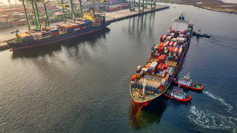 Cargo ships